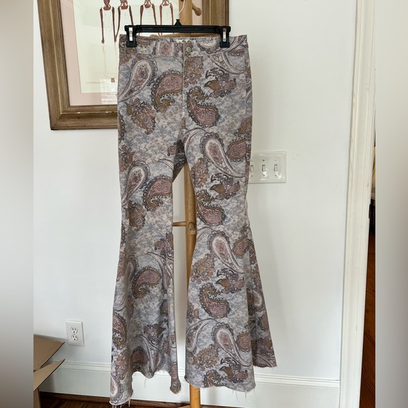 We The Free Paisley Flare Jeans - Picture 3 of 4
